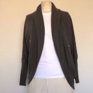 Aritzia shawl sweater